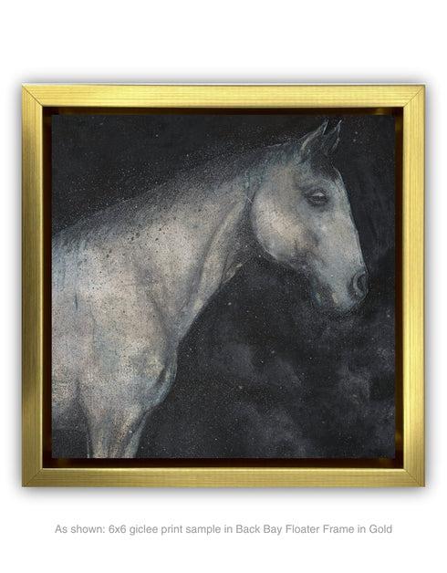 Horse | Framed Giclee Print on Canvas